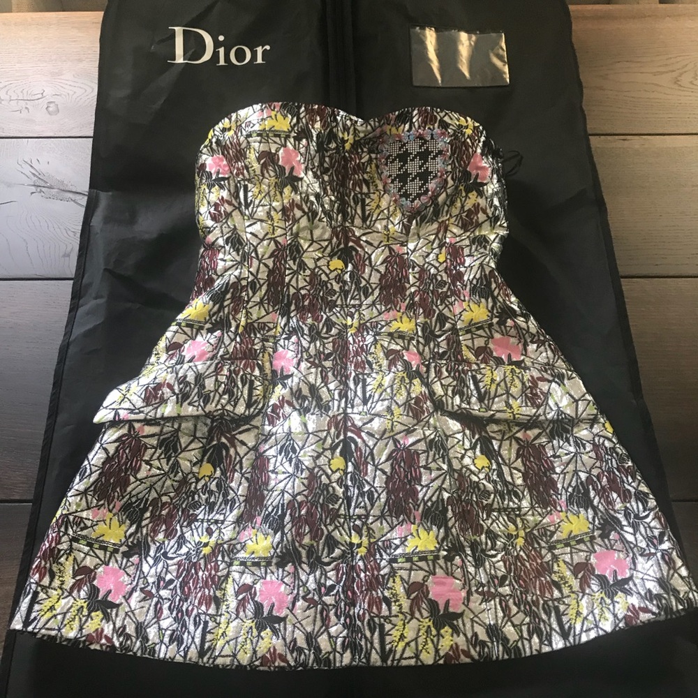 NWOT Christian Dior Runway Couture Jacquard Mini
